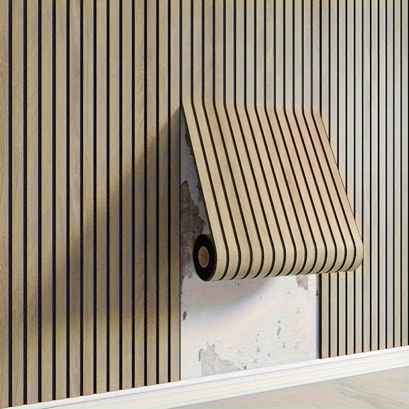 Maliben | Cleanwall - Self-Adhesive 3d Pvc Wall Panels With Wood Look And Texture - Simple And Easy To Stick - Perfect For An Upgrade Of Your Home
