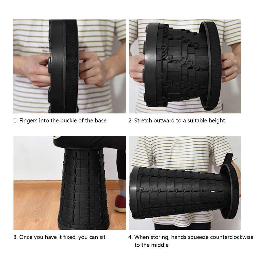 Maliben | Improved Retractable Folding Stool