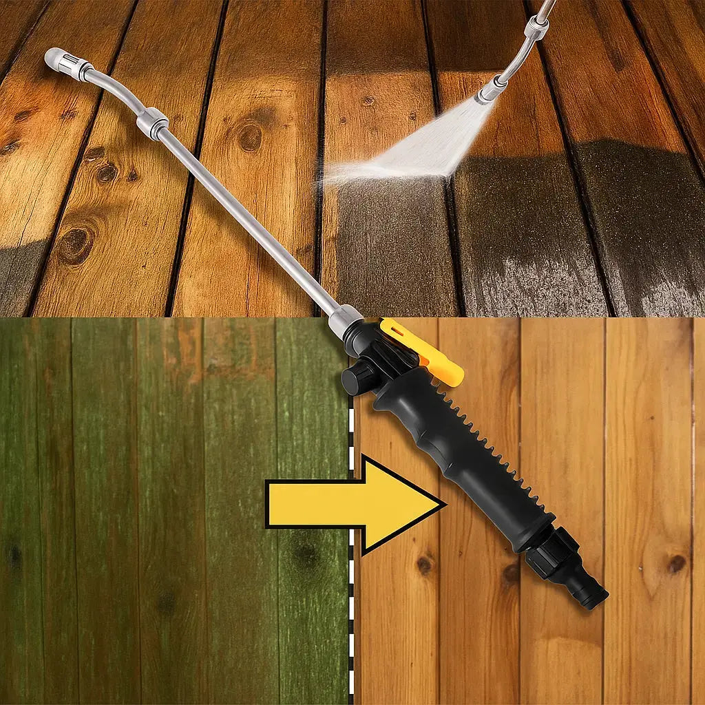 MAliben | 2-In-1 High Pressure Cleaner Attachment – Transforms The Garden Hose Into a Water Jet