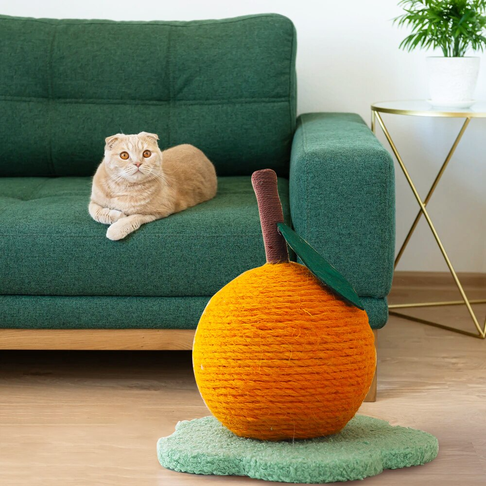 Maliben | Orange Tree Pet Scratching Toy