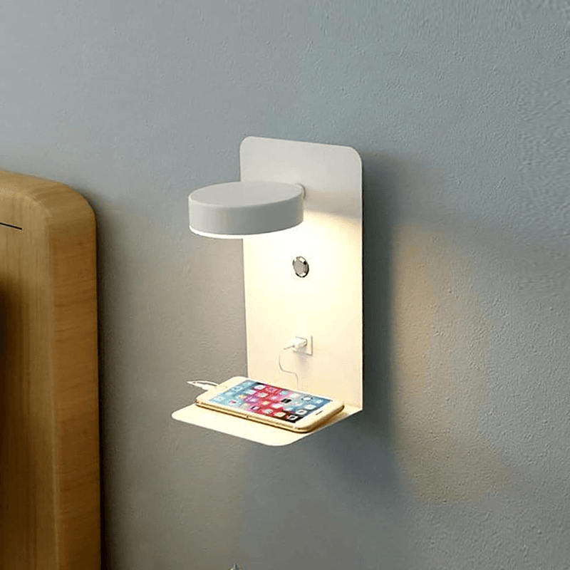 Maliben | Brightspot Night Lamp With Charger – 330° Rotating Led Desk Light With Usb-C Charging Dock
