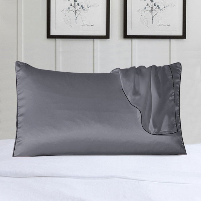 Maliben | 2-Pack 100% Silk Pillowcase With Trim