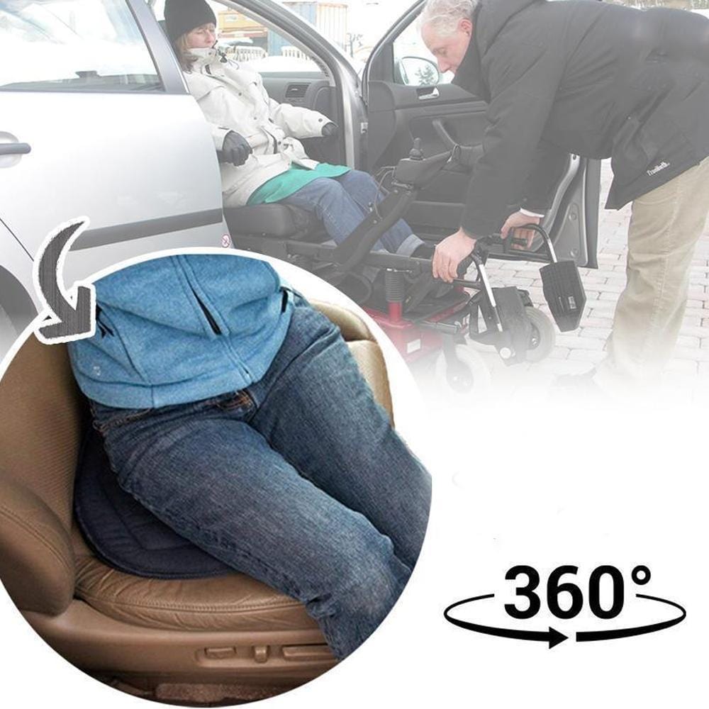Maliben | Turnease 360° Rotating Seat Cushion – ComFortable Swivel Cushion for Car, Office & Home
