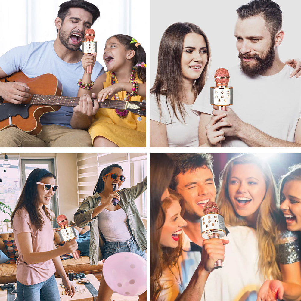 Maliben | Rechargeable Wireless Bluetooth Karaoke Microphone