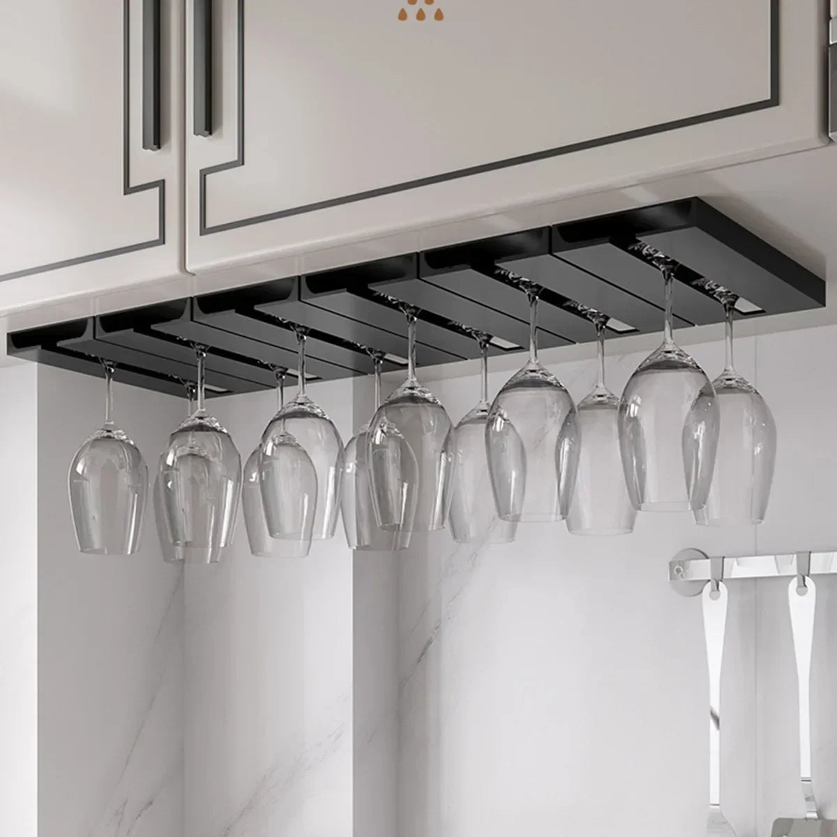 Maliben | Elegant Wine Glass Rack For Stylish And Space-Saving Storage