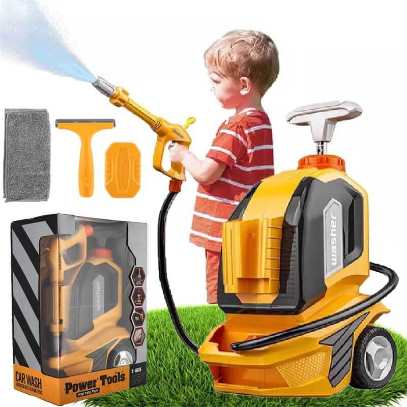 Maliben | Autosplash | Playfully Cleaning - Child-Friendly Car Wash Set For Role Play