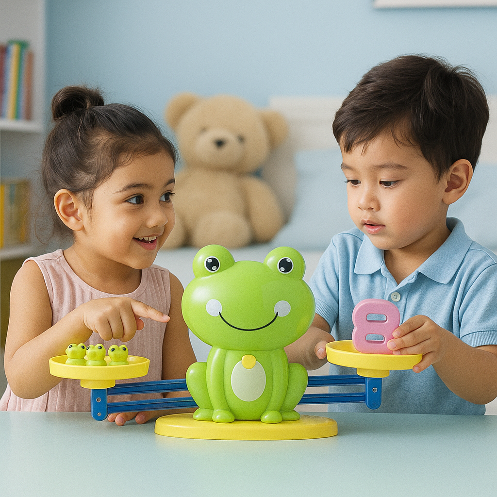 Maliben | Fun & Educational Frog Balance Math Toy