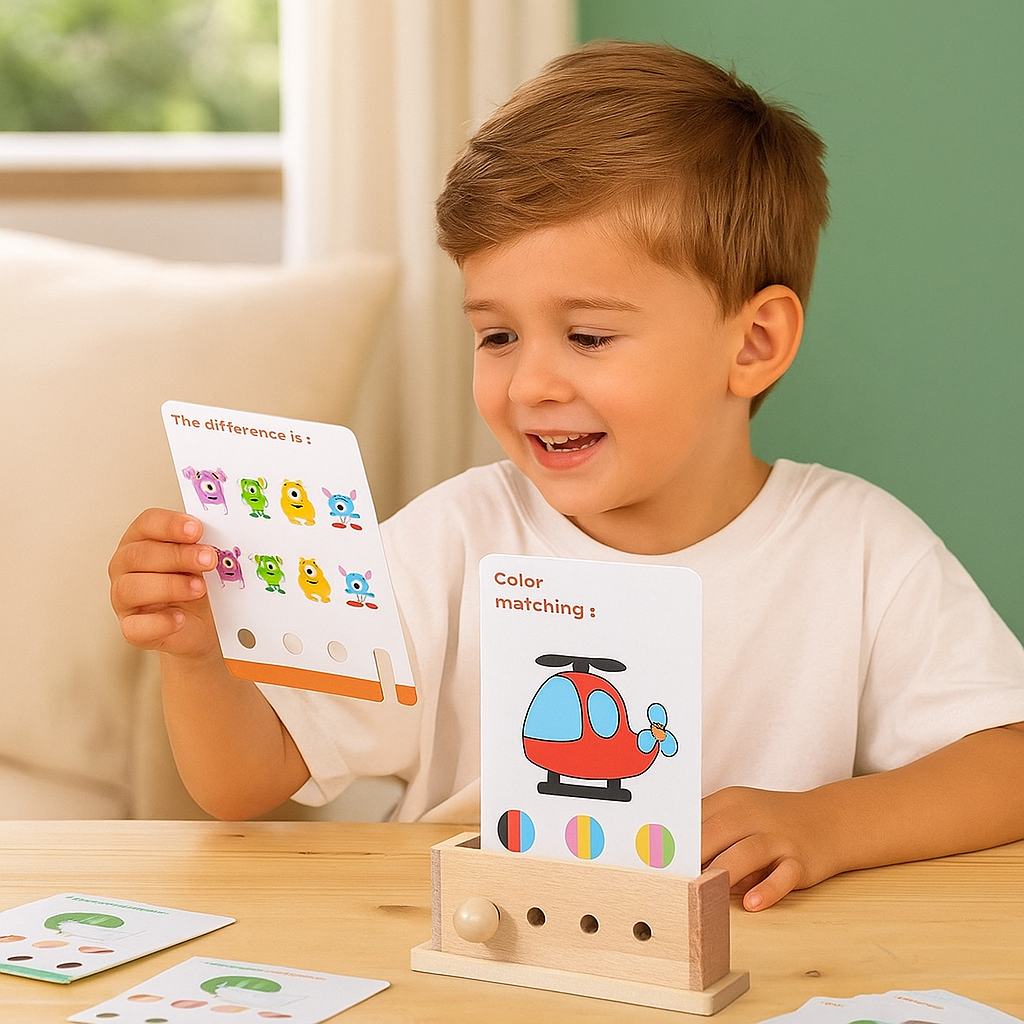 Maliben | Wooden Logic Educational Unlocking Game For Kids - Preschool Skill Developement
