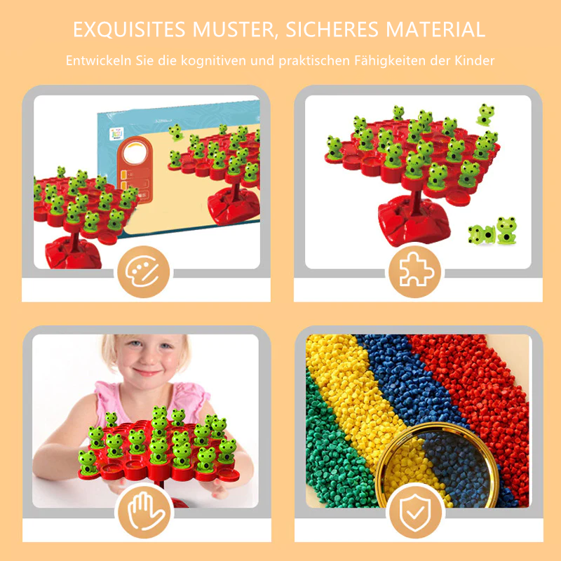 Maliben | Frog Balance Toy Set For Kids