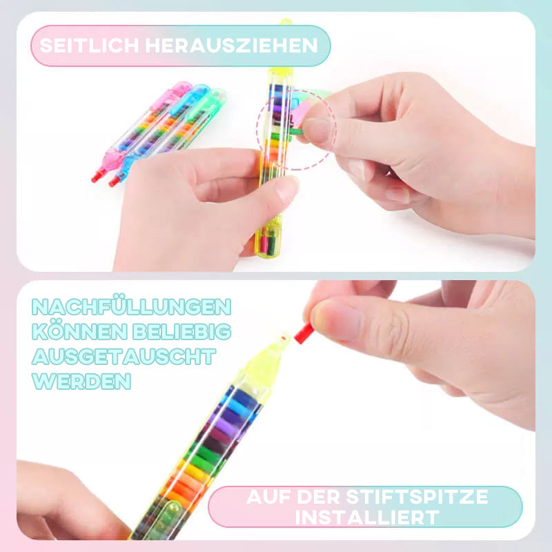 Maliben | 20 In 1 Multifunctional Creative Graffiti Pens