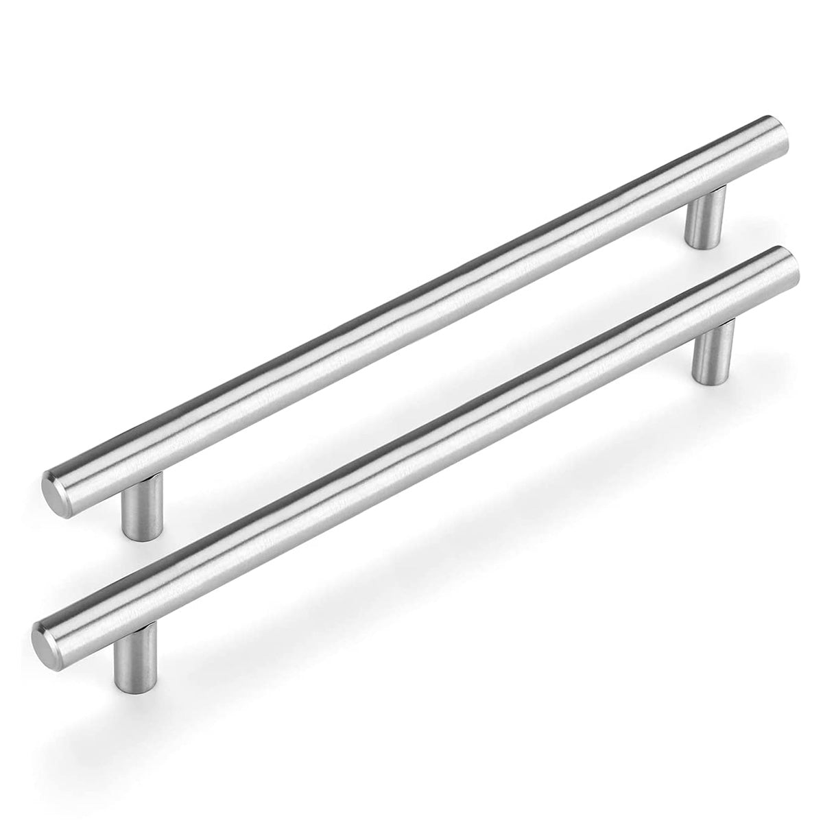 Maliben | Brushed Nickel Modern Stainless Steel Drawer Hardware T-Bar Handles