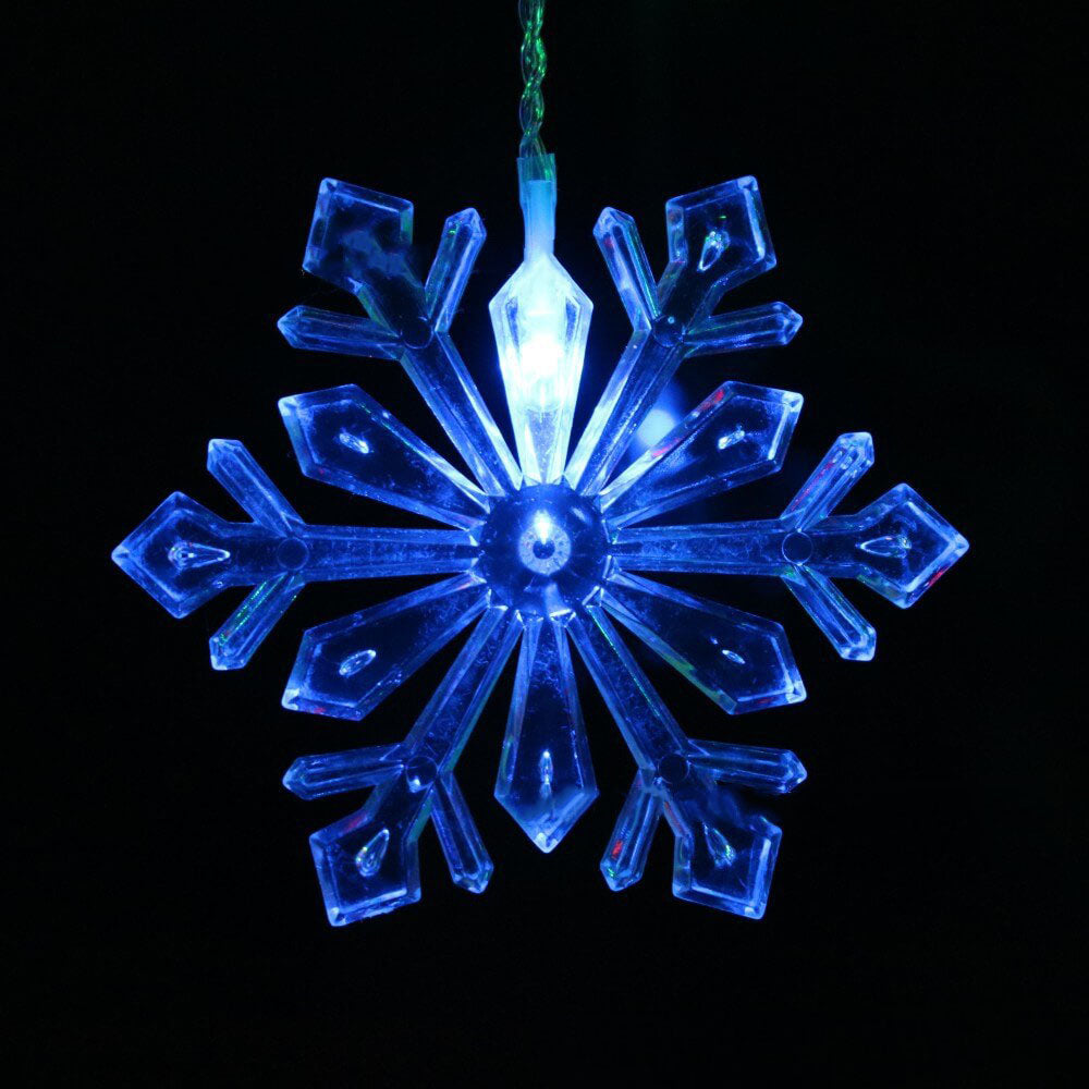 Maliben | Snowflake Remote Control Ice Strip Light Blinking Led Decorative String Lights