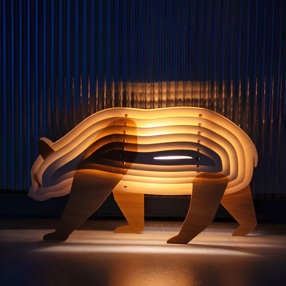 Maliben | Wildcraft Wooden Animal Light
