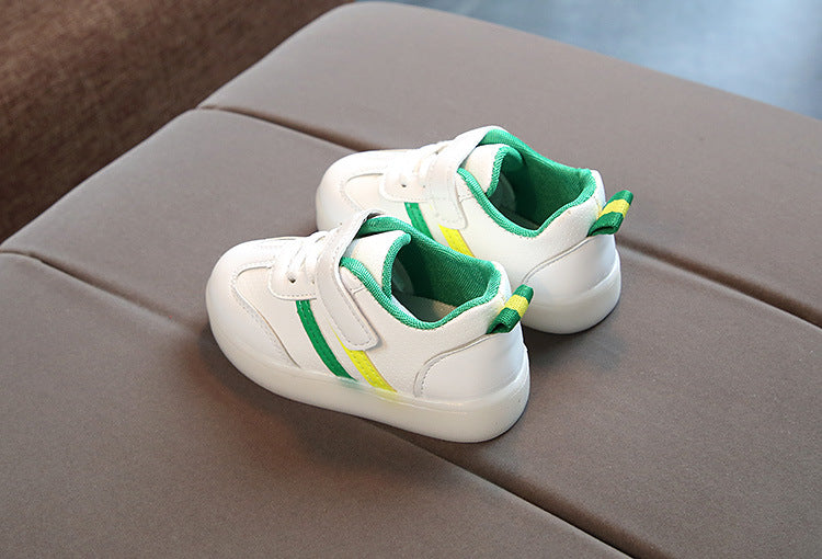 Led Kids Sneaker With Flexible Sole