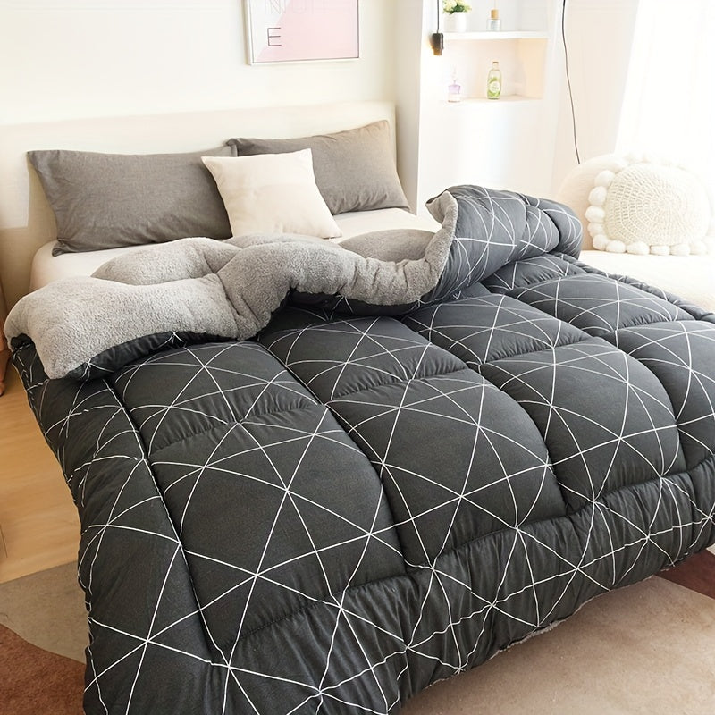Maliben | Luxury All-Season Duvet Insert With Geometric Patterns