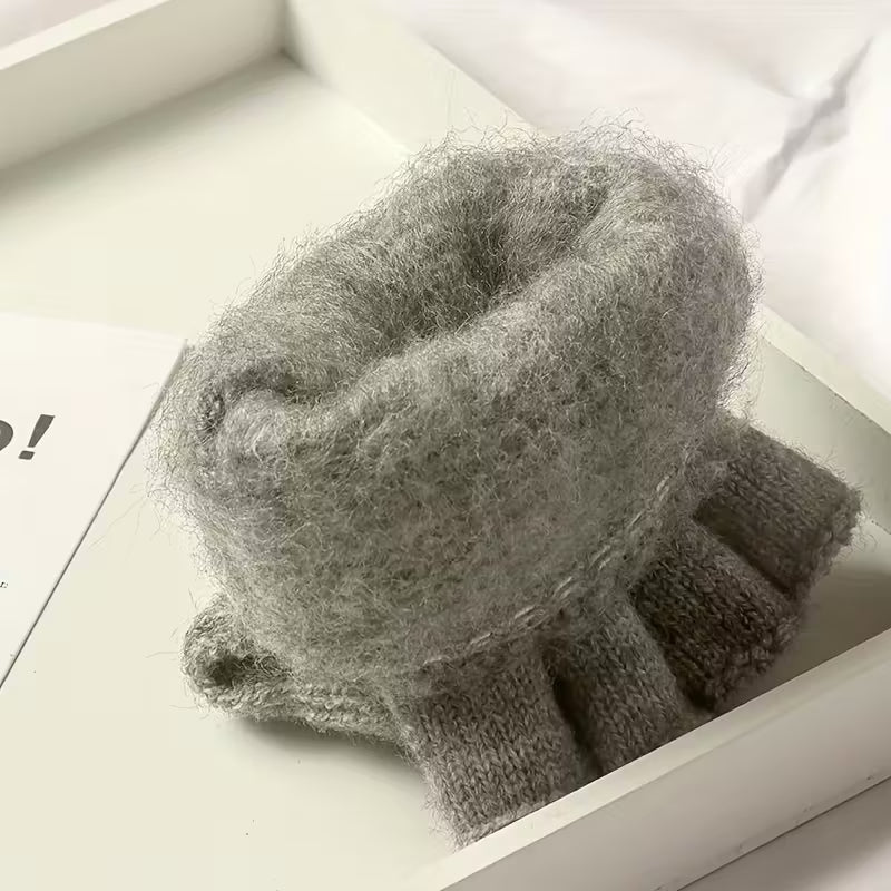 Maliben | Men's Winterpro Fingerless Gloves – Thick, Warm And Comfortable