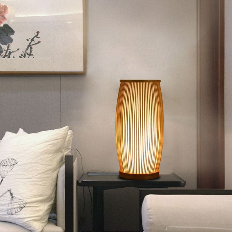 Maliben | Bamboo Bright - Atmospheric Table Lamp Made Of Bamboo