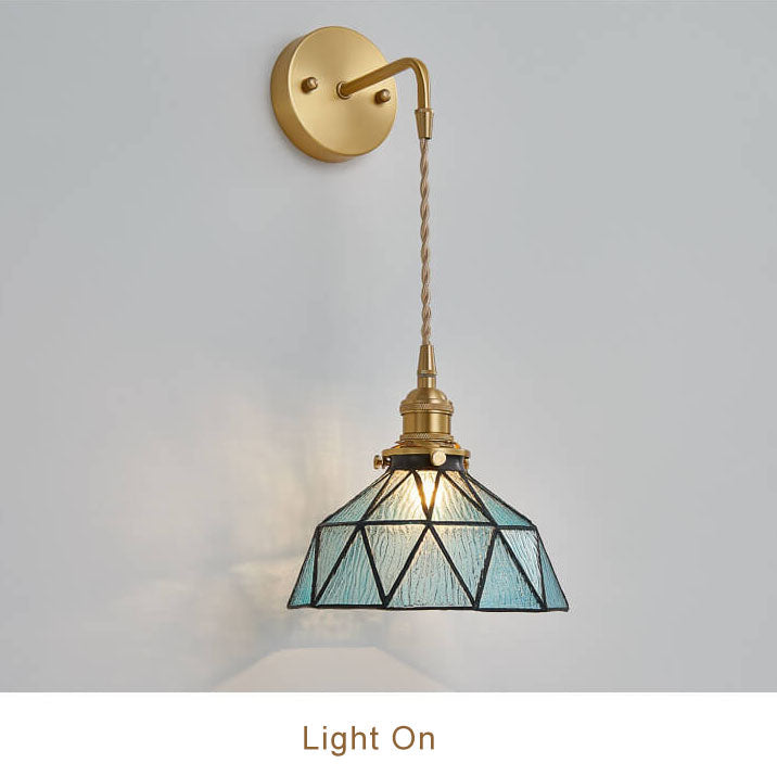 Maliben | Stylish Aquarius Wall Lamp With Water Ripple Glass – Modern And Soothing