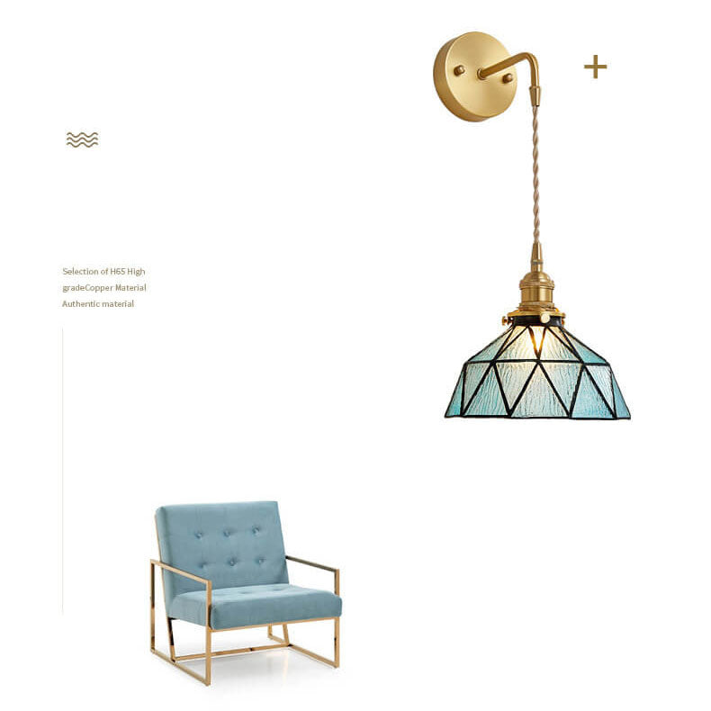 Maliben | Stylish Aquarius Wall Lamp With Water Ripple Glass – Modern And Soothing