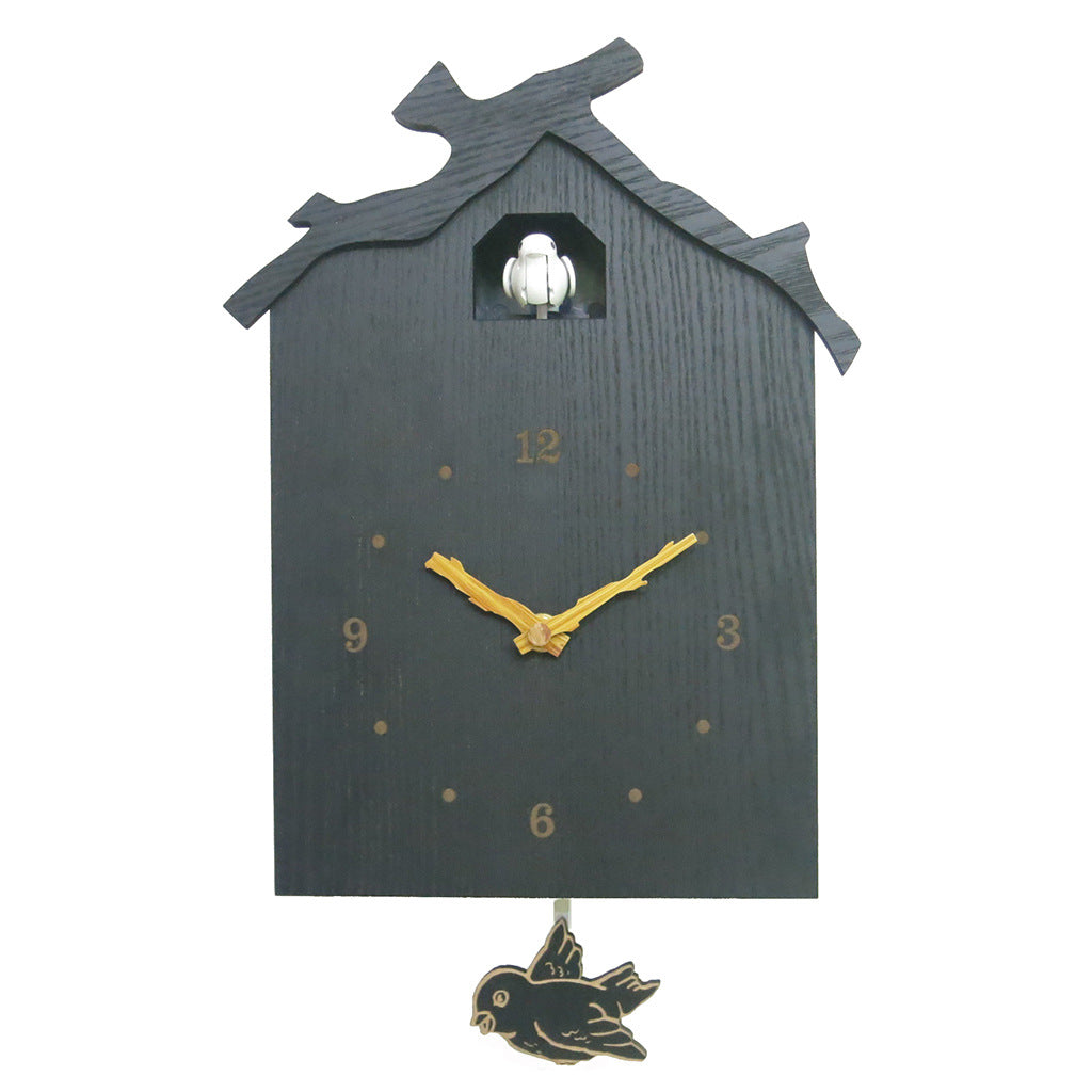 Maliben | Cuckoo Pendulum Wall Clock for the Living Room 12 Inch