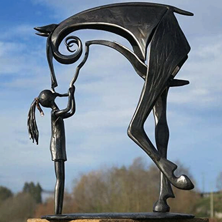 Maliben | Modern Metal Horse Statue