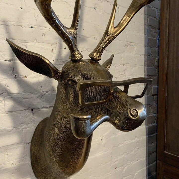 Maliben | Artbeest Animal Head Wall Decor – Hand-Painted Playful Figures Made Of Resin