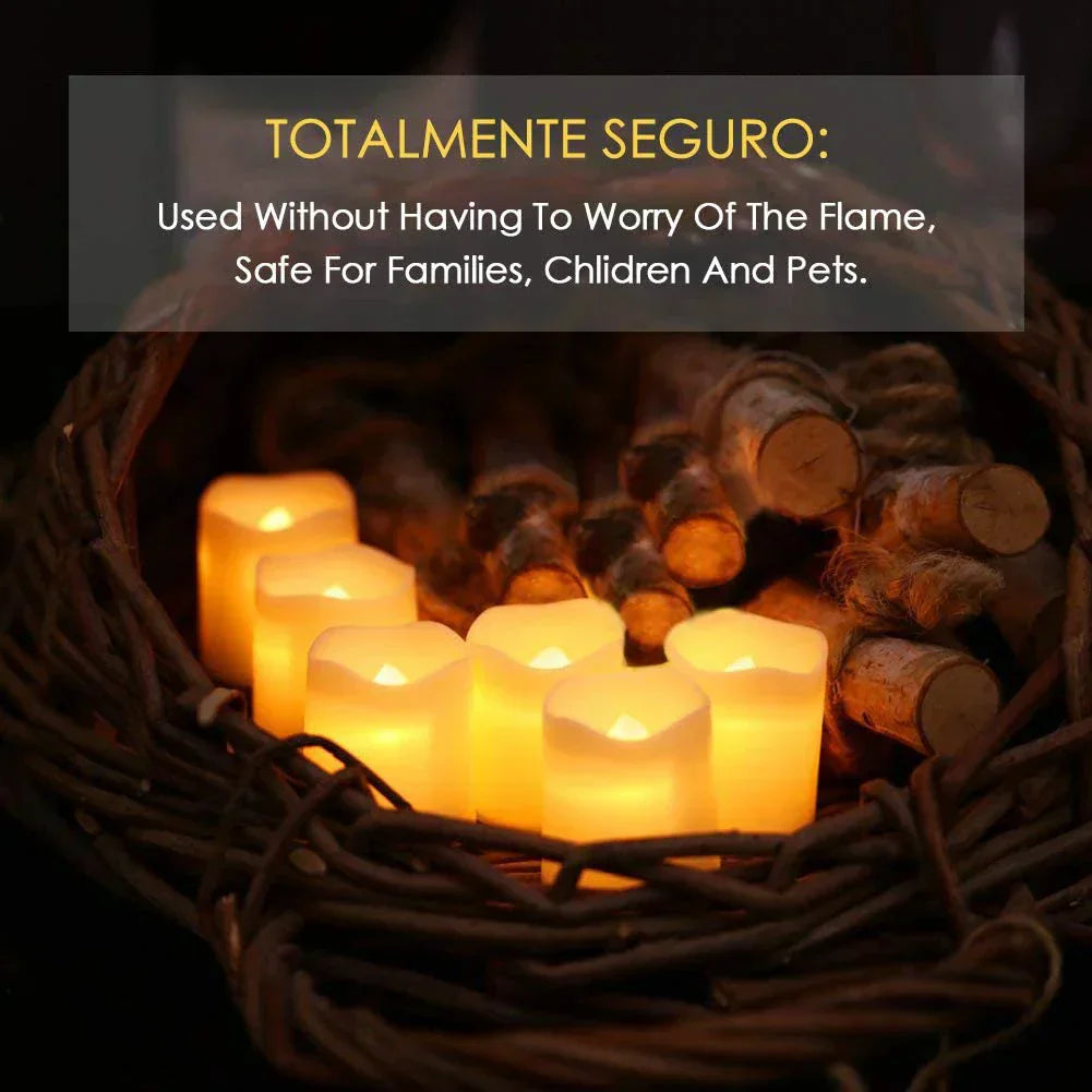 MAliben | Flameless Led Candles For a Cozy Atmosphere - Lumos
