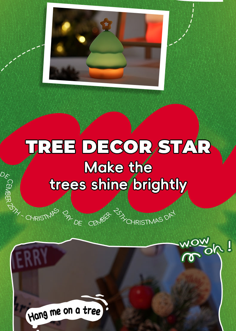 Creative Holiday Silicone Snowman Night Light