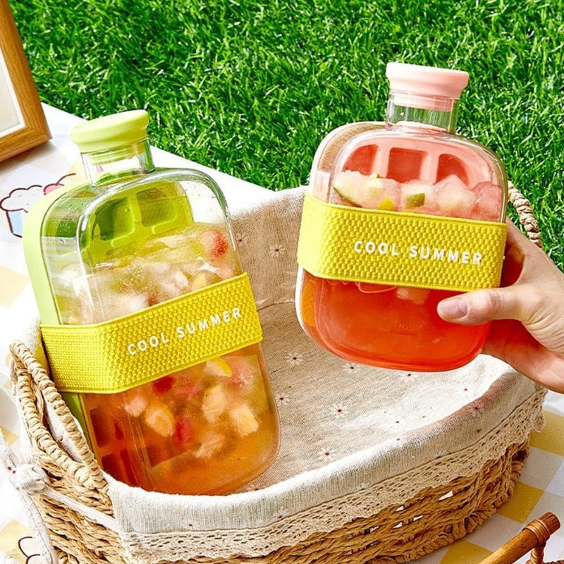 Maliben | Freeze-To-Go Ice Cube Water Bottle