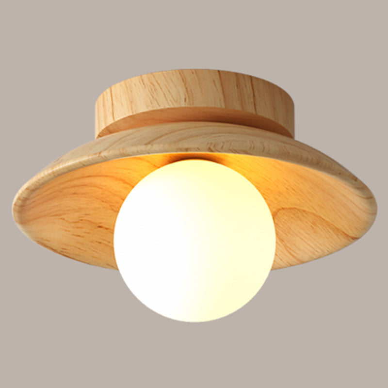 Maliben | Elegantwood Light - Modern Wooden Ceiling Lamp For Hallway