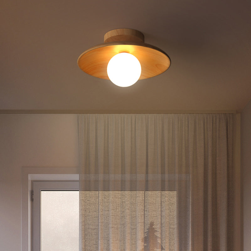 Maliben | Elegantwood Light - Modern Wooden Ceiling Lamp For Hallway
