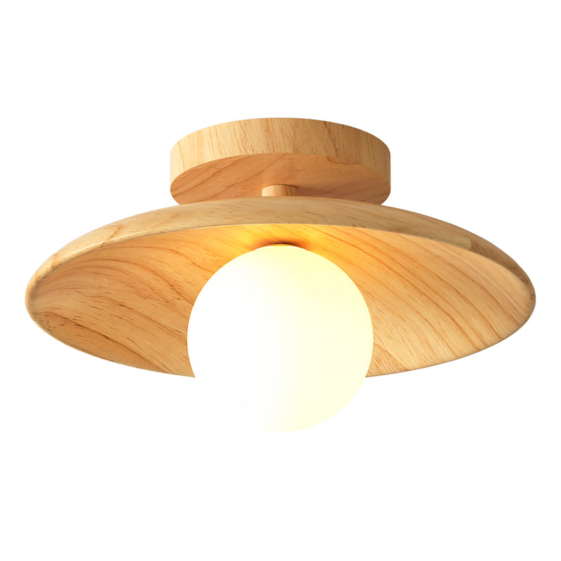 Maliben | Timberglow Ceiling Lamp – Wood Modern Hall Lighting