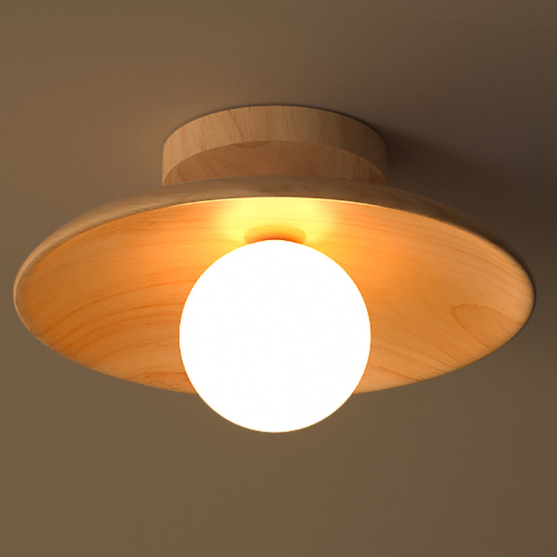 Maliben | Elegantwood Light - Modern Wooden Ceiling Lamp For Hallway