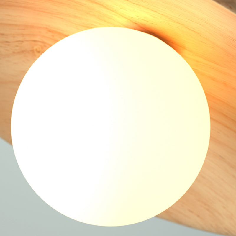 Maliben | Elegantwood Light - Modern Wooden Ceiling Lamp For Hallway