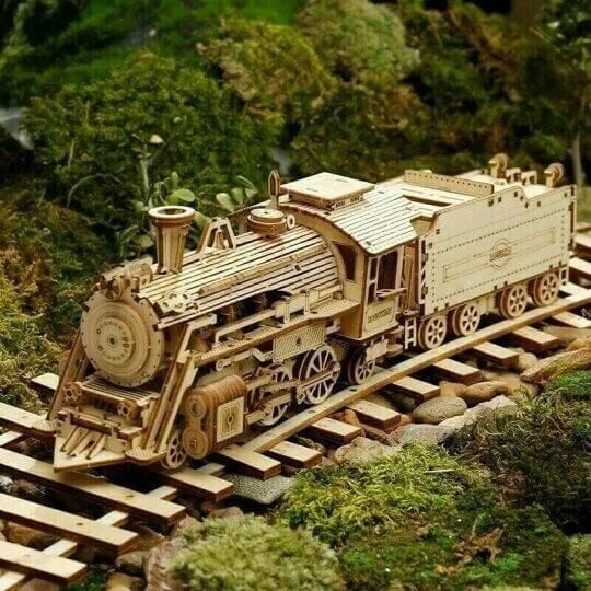 Maliben | Super Wooden Mechanical Model Puzzle Set