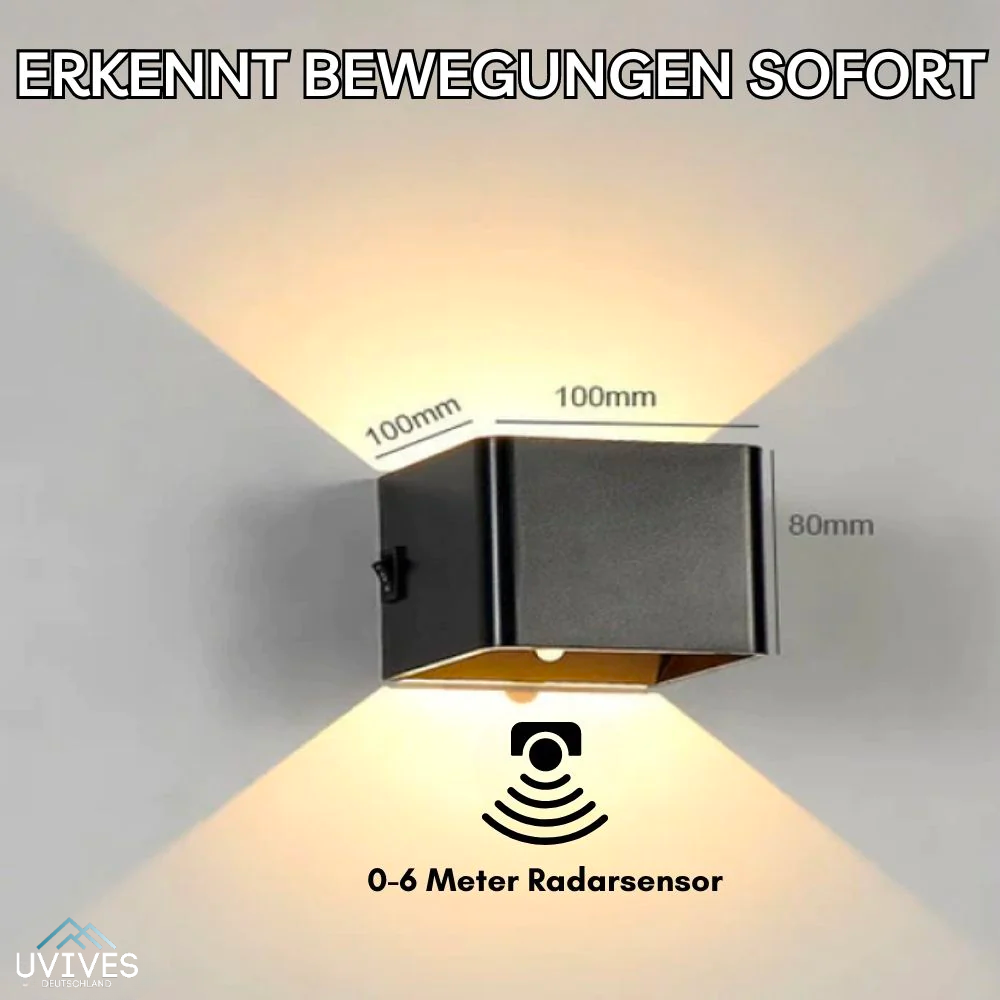 Maliben | Luminacube Wireless Luxury Wall Lamp