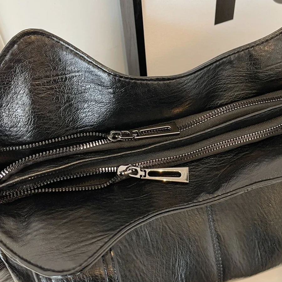 Maliben | Women’S Classic Multi-Compartment Shoulder Bag – Alma