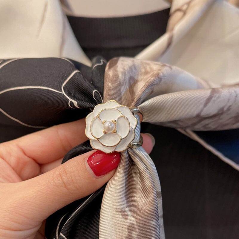 Maliben | Flowerstrong - Camellia Scarf Buckle