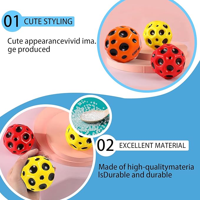 Maliben | Super Bouncy Space Ball Toy