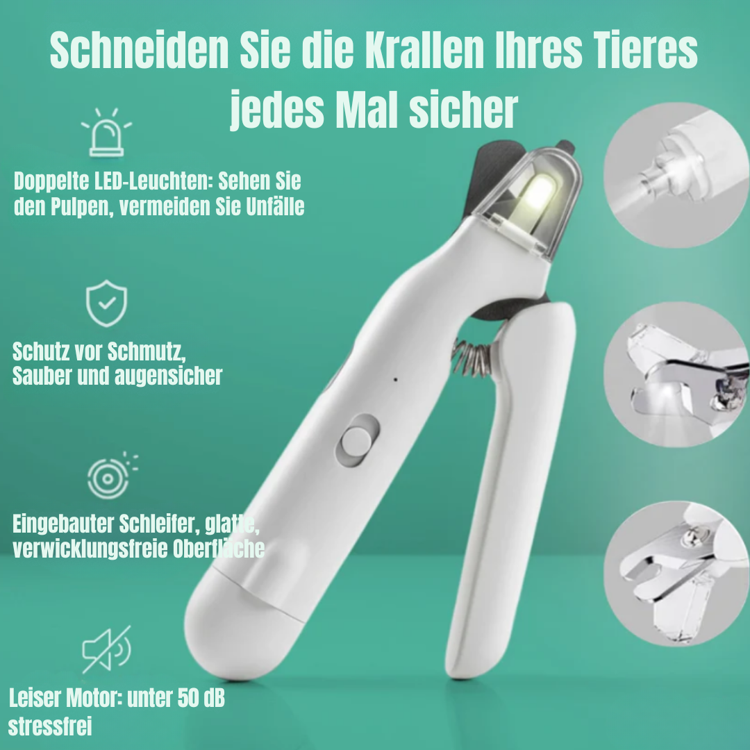 Maliben | Pawglow – Safely Trim Your Dog's Nails With Built-In Led Light
