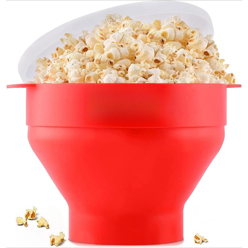 Maliben | Collapsible Silicone Microwave Popcorn Popper