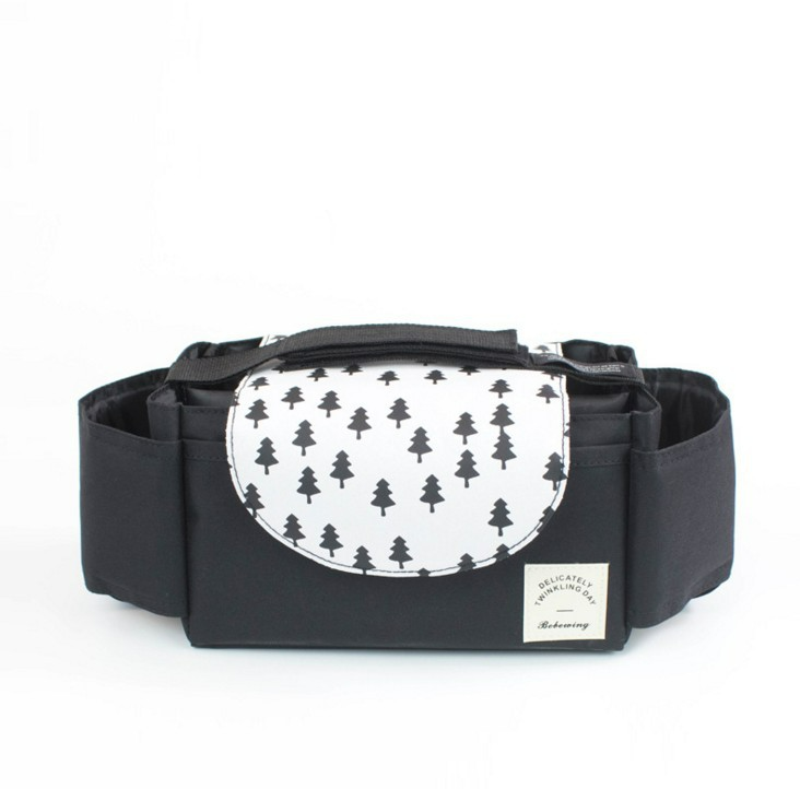 Maliben | Stroller Organizer Diaper Bag – Compact Bag With Cup Holder
