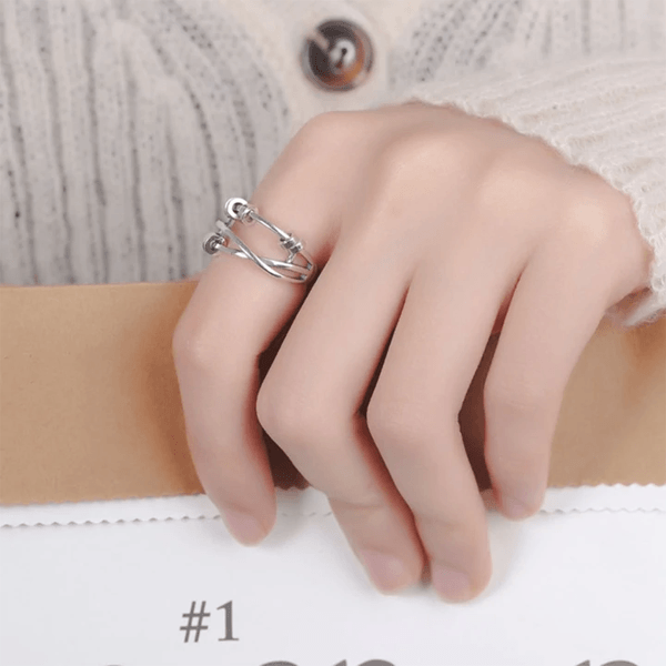 Maliben | Withinhand Adjustable Happy Ring