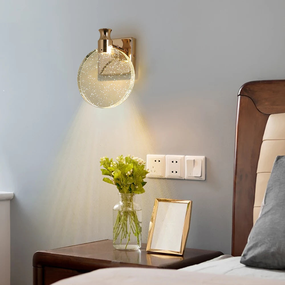 Maliben | Led Wall Light Circulux | Round Design | Gentle Light | 13–16 Cm Ø