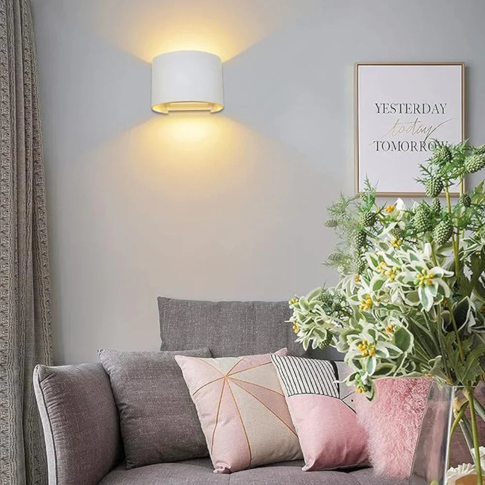 Maliben | Lumière Royale - Stylish Modern Led Cube Wall Lamp (White)