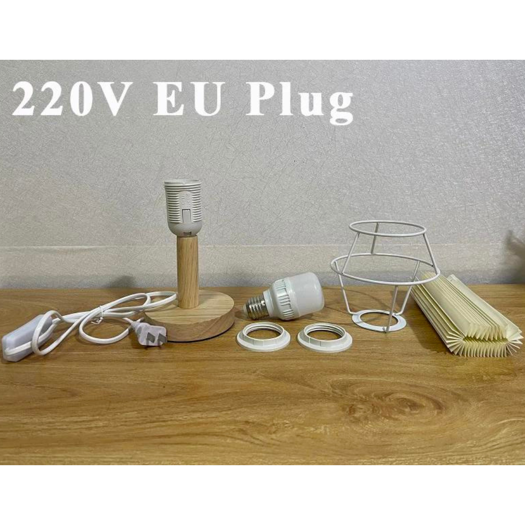 Maliben | Foldable Pleat Table Lamp - Stylish Foldable Led Table Lamp For Unique Interior Design
