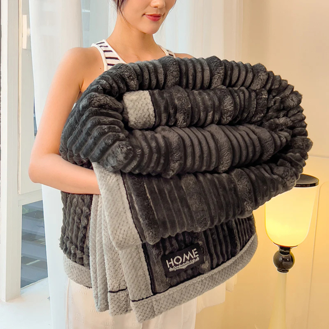 Maliben | Warm Plush Winter Blanket For Bed & Sofa