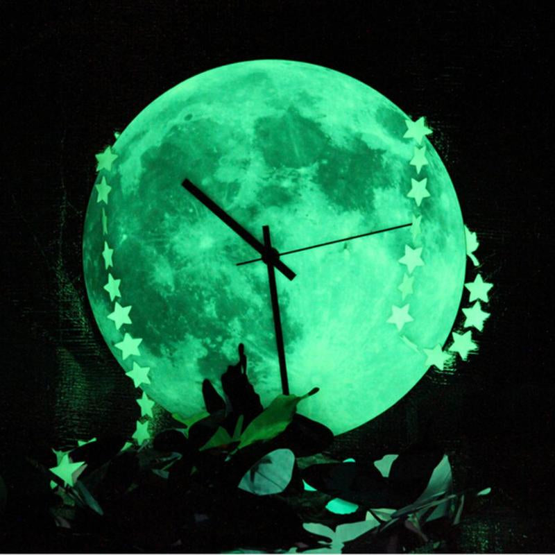 Maliben | Moonlight - Illuminated Design Clock For Atmospheric Evenings