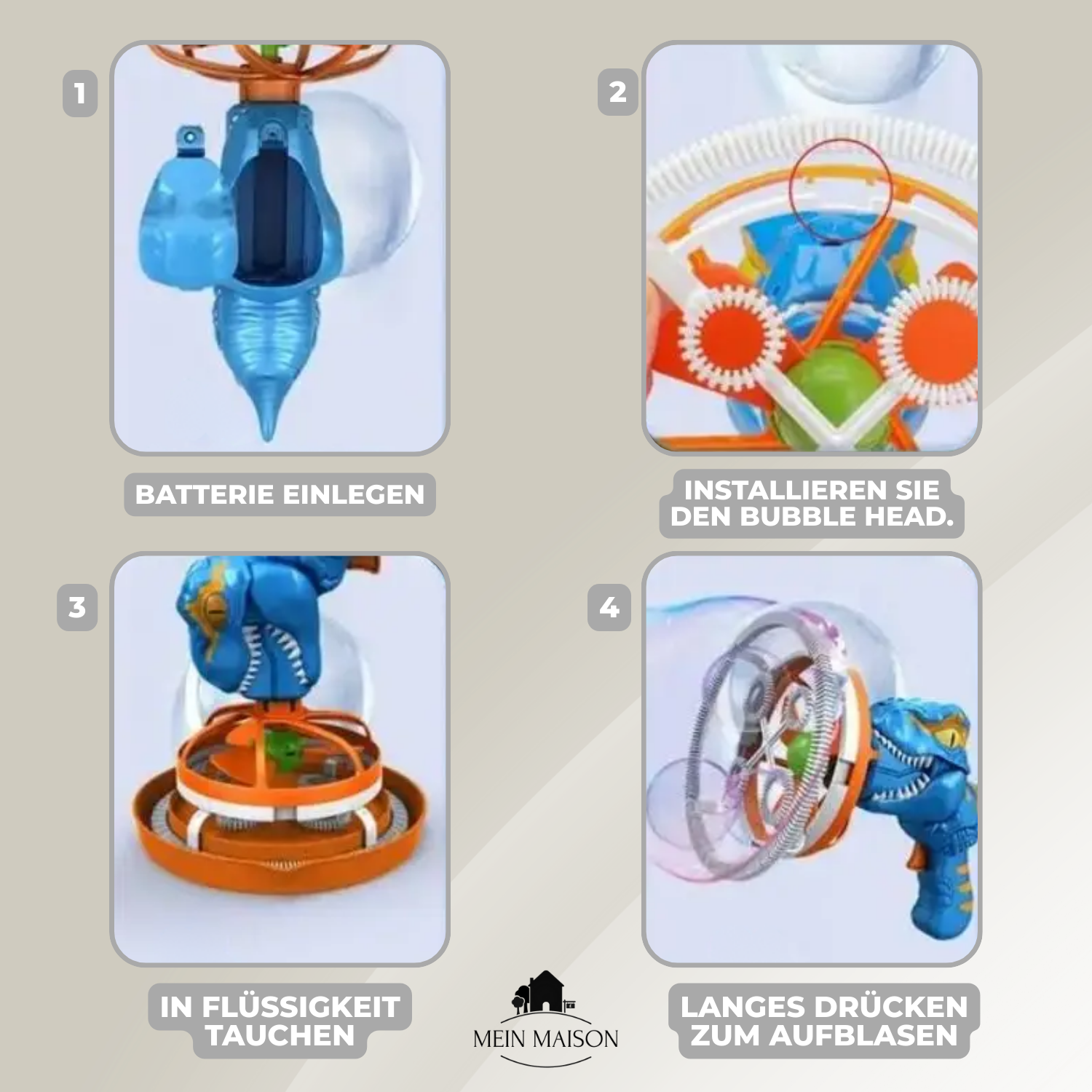 Maliben | Dinobubbles – Magical Bubble Fun For Little Adventurers!