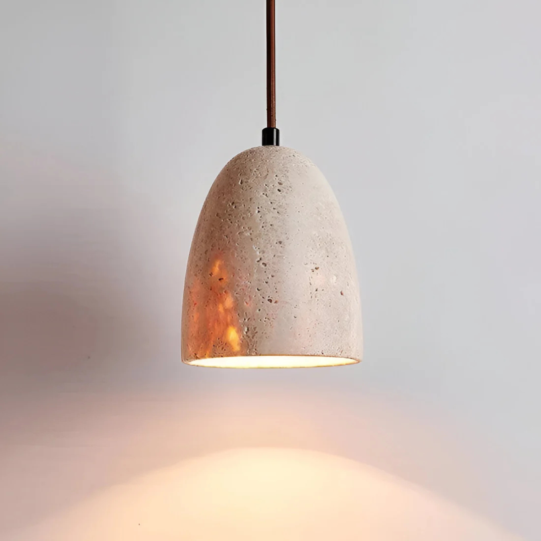Maliben | Retro Travertine Pendant Lamp